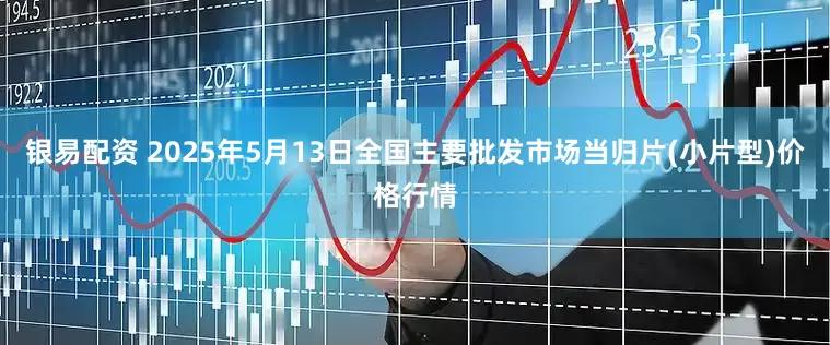 银易配资 2025年5月13日全国主要批发市场当归片(小片型)价格行情