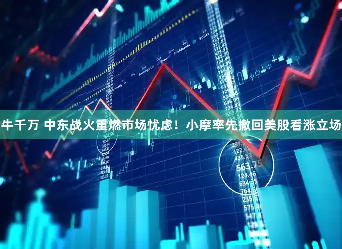 牛千万 中东战火重燃市场忧虑！小摩率先撤回美股看涨立场